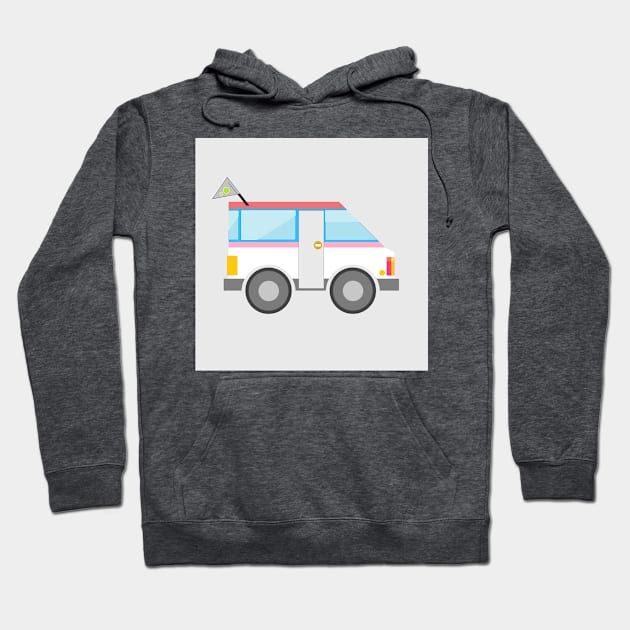 fancy van road trip Hoodie by prettyguardianstudio